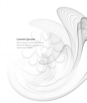  Vector smooth Transparent abstract waves For cover book, brochure, flyer, poster, magazine, website, annual report