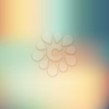 Vector illustration of soft colored abstract background. Summer light background