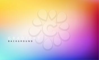 Abstract colorful blurred vector background for your website or presentation. Soft minimal spectrum backdrop