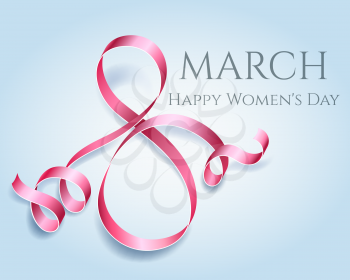 Womens day 8 march element. Woman international celebration vector template