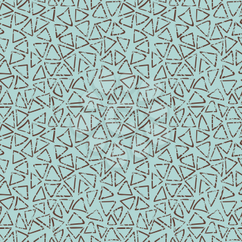 Hand drawn abstract hipster seamless pattern. Vector illustration
