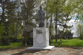 Cenotaph. Monument in honor of the memory of the fallen in the Great Patriotic War.