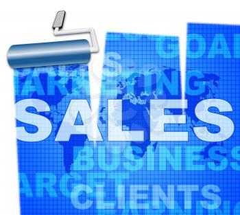 Business Sales Meaning Trade Selling And Commerce