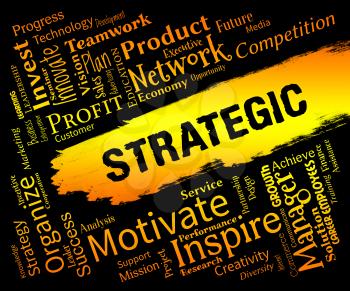 Strategic Words Indicating Business Strategy And Plans