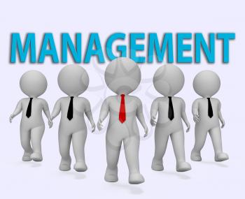 ingManagement Bosses Shows Managing Directors 3d Rendering
