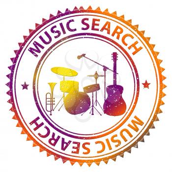 Music Search Meaning Searching Tracks And Soundtracks