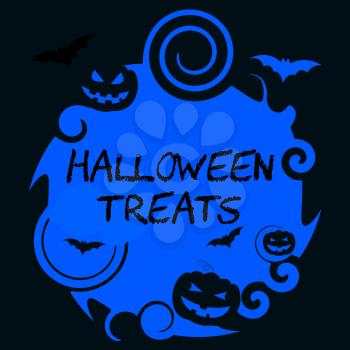 Halloween Treats Meaning Spooky Sweets Or Candies