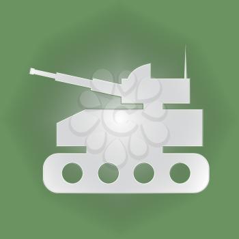 Tank Icon Meaning Armed War And Weapons