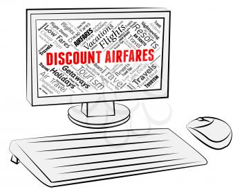 Discount Airfares Meaning Current Prices And Computer