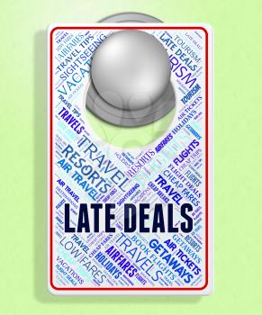 Late Deals Showing Last Moment And Getaway
