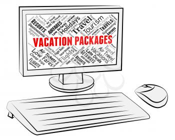 Vacation Packages Representing Tour Operator And Computing