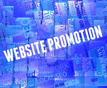 Website Promotion Indicating Savings Offer And Sites