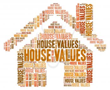 House Values Showing Current Prices And Houses