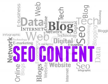 Seo Content Meaning Search Engine And Online