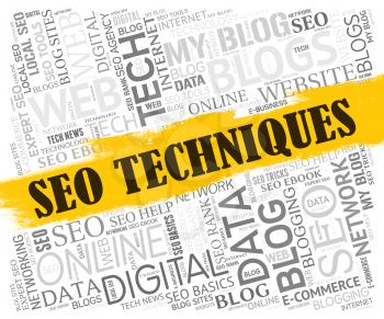 Seo Techniques Meaning Search Engines And Tactics