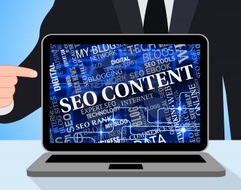Seo Content Representing Search Engines And Optimizing