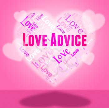 Love Advice Showing Tips Guidance And Lovers