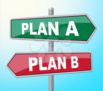Plan Ab Showing Scheme Signage And Method