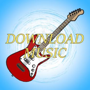 Download Music Showing Sound Track And Downloads