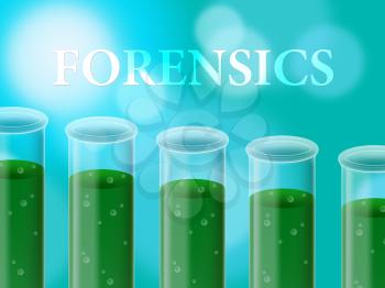 Forensics Research Representing Study Examine And Science