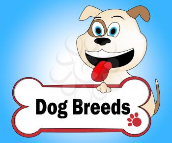Dog Breeds Representing Breeder Purebred And Doggie