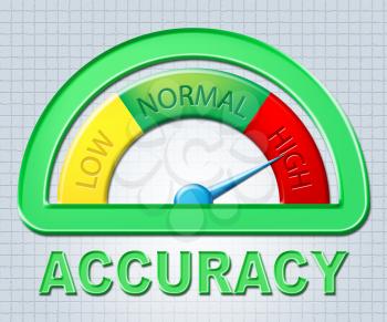 High Accuracy Showing Precision Measure And Meter