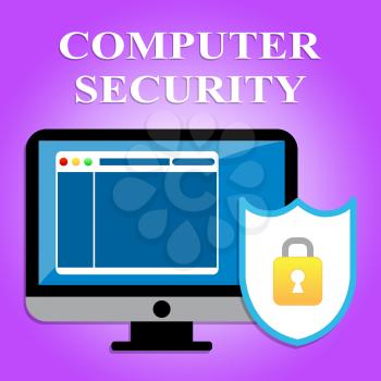 Computer Security Indicating Pc Encryption And Online