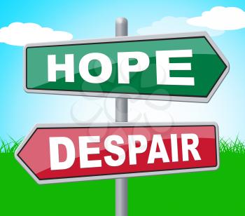 Hope Despair Meaning Despondency Template And Board