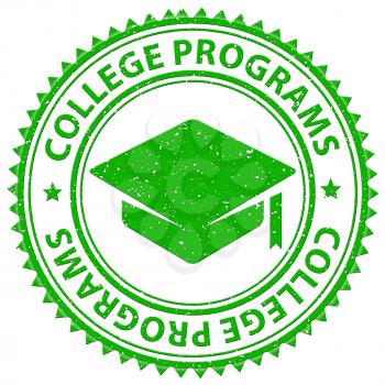 College Programs Showing Tutoring Stamps And Training