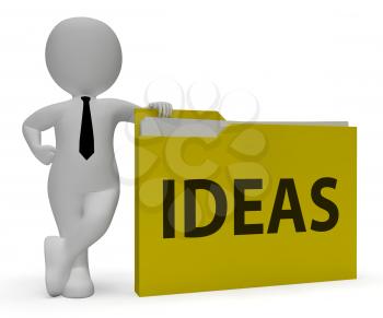 Ideas Folder Showing Administration Consider 3d Rendering