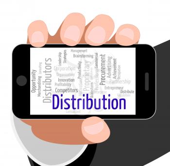 Distribution Word Meaning Supply Chain And Distribute