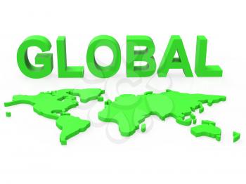 Global Network Meaning Networking Globalisation And Internet