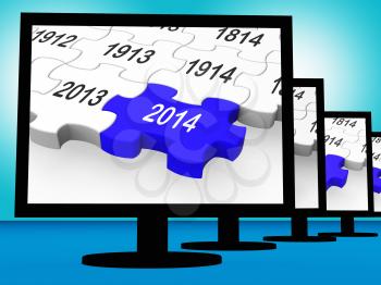 2014 On Monitors Showing Forecasting And Predicting