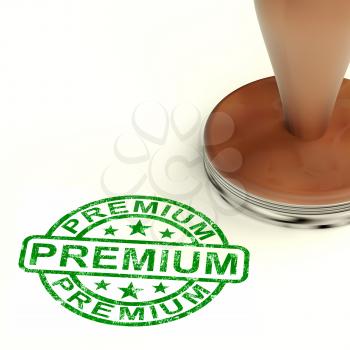 Premium Stamp Showing Excellent Product