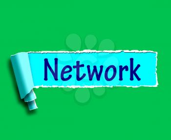 Network Word Meaning Online Connections And Contacts