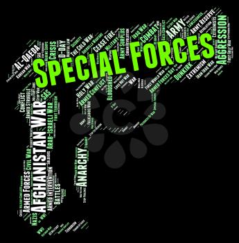 Special Forces Meaning Targets. Manhunting And Wordclouds