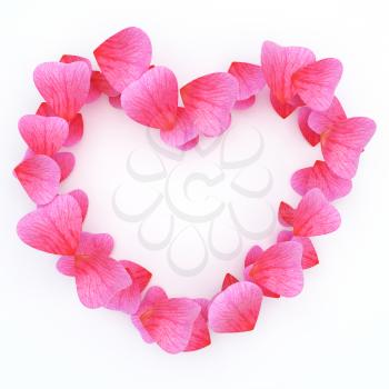 Copyspace Petals Representing Florals Romantic And Roses