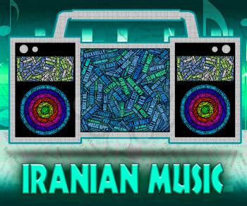 Iranian Music Showing Sound Tracks And Audio