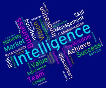 Intelligence Words Indicating Intellectual Capacity And Brains 
