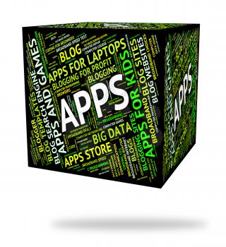 Apps Word Meaning Application Software And Words