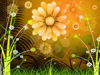 Copyspace Background Representing Green Grass And Grassy