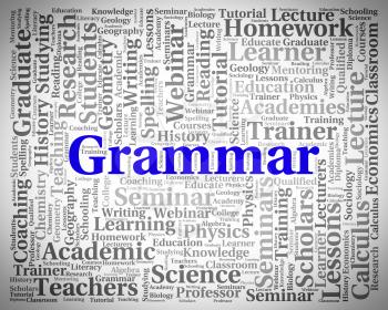 Grammar Word Meaning Rules Of Language And Foreign