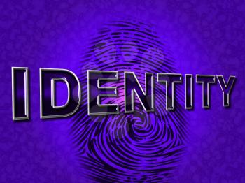 Identity Fingerprint Showing Log Ins And Personality