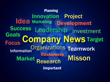 Company News Brainstorm Showing Whats New In Business