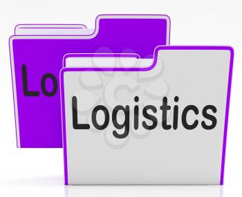 Files Logistics Representing Business Plan And Process