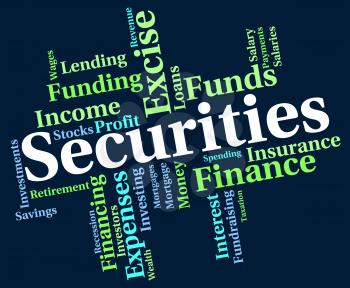 Securities Word Meaning Financial Obligation And Bonds 