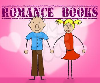 Romance Books Showing Romancing Boyfriend And Heart