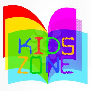 Kids Zone Representing Social Club And Youngster