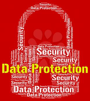 Data Protection Indicating Secured Encrypt And Protecting