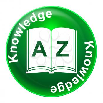 Knowledge Badge Representing Education Schooling And Development